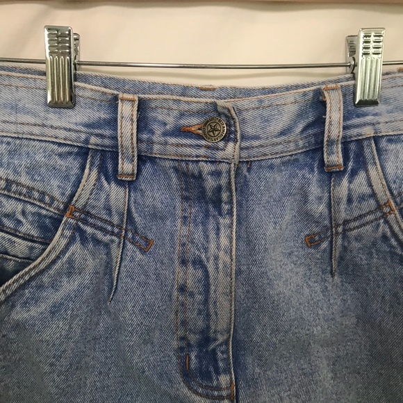 Vintage Denim Skirt - Picture 2 of 3